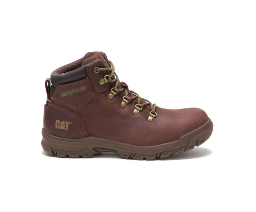 Caterpillar Mae Steel Toe Waterproof - Mørke Brune Vernestøvler Dame - Norge ( LOADY-5764 )